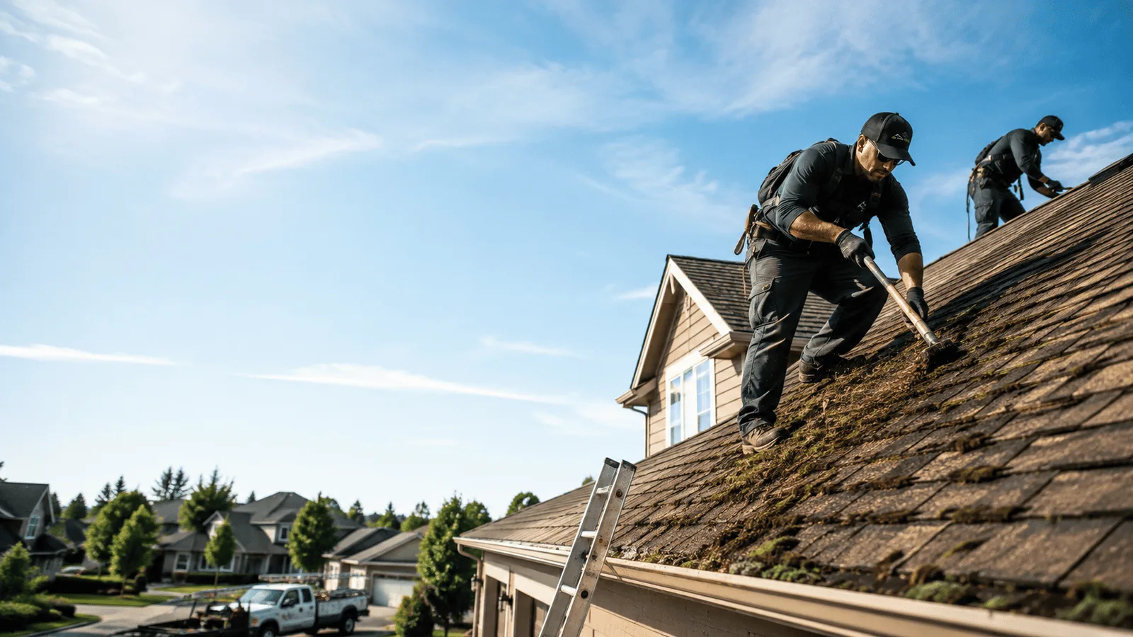 Roof Moss Removal in North Springfield, PA near me